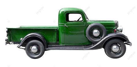 Green Vintage Pickup Truck From 1930s Green Vehicle Pickup Truck Photo ...