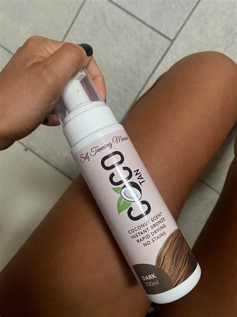 Coco Tan Dark Self Tanning Mousse Cherchez La Femme Beauty