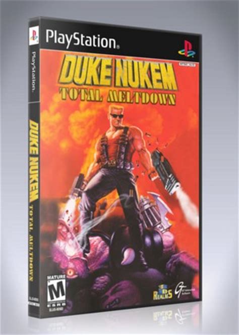 Duke Nukem Total Meltdown Retro Game Cases