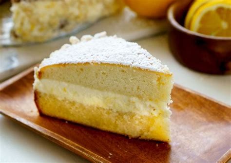 Copycat Olive Garden Lemon Cream Cake • Food, Folks and Fun