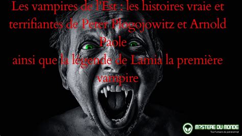 Deux Vraie Histoires De Vampires Terrifiantes Qui Vous Feront