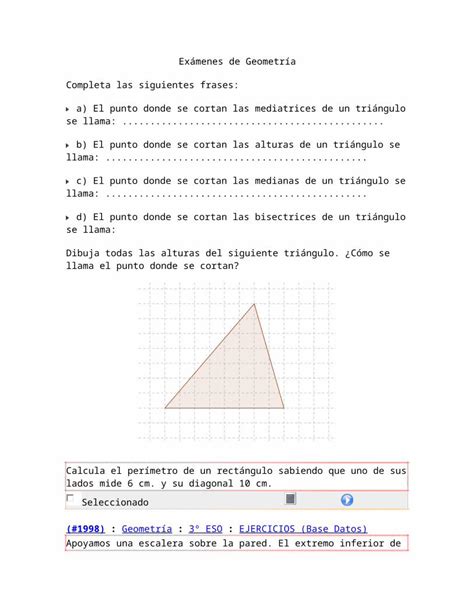 Docx Ex Menes De Geometr A Dokumen Tips