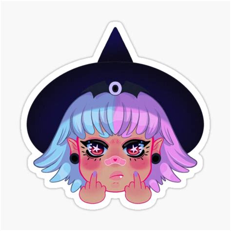 Fuck You Sticker For Sale By Leyawa Redbubble