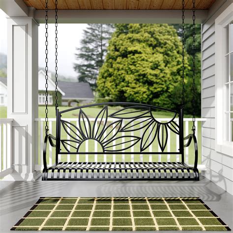 Live Casual Mariposa Metal Porch Swing – The Porch Swing Company