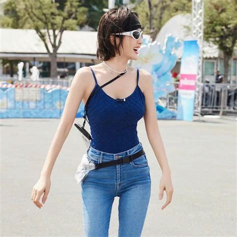 Korean Version Simple One Piece Swimsuit Blue Sexy Backless Hot Spring