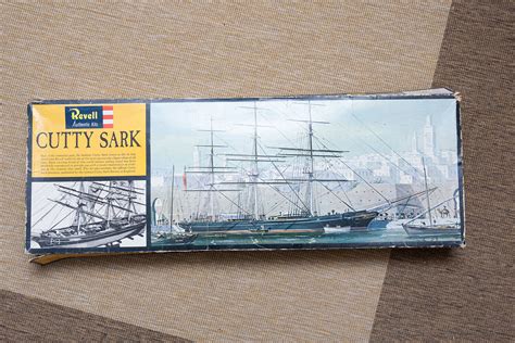 REVELL 1 96 CUTTY SARK Plastic Model Kit Dating From The 1960s EBay