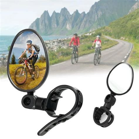 1 Item Bicycle Mirror Universal Handlebar Rearview Mirror 360 Degree