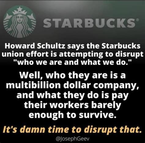 United Steelworkers On Twitter Sorry Howardschultz Starbucks We