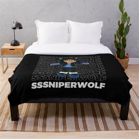 Sssniperwolf Blanket Sssniperwolf Throw Blanket Rb1207 Sssniperwolf