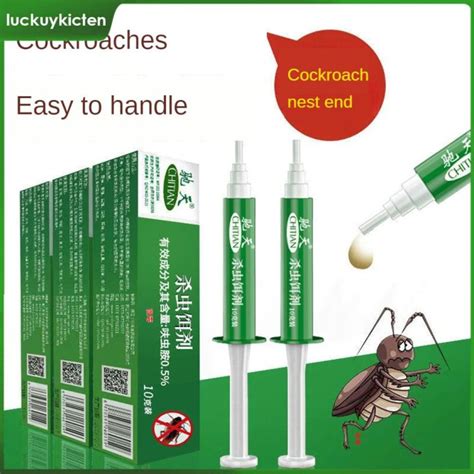 Luckuykicten Ready Stock Cockroach Killer Gel Strong Cockroach Killing