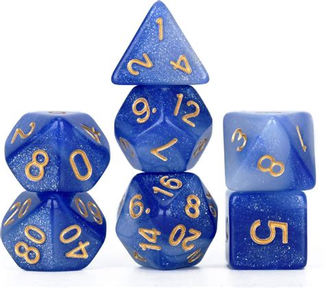 Flashowl Polyhedral Dice Dnd Dice Starry Sky Dices India Ubuy