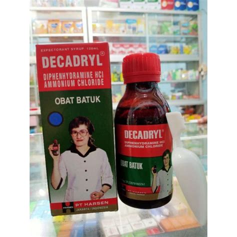 Jual DECADRYL SYRUP 120ML Shopee Indonesia