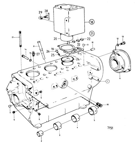 Moteurs Volvo Penta Moteurs Marins Diesel Md11 Md11c Md11d Md17 Md17c Md17d