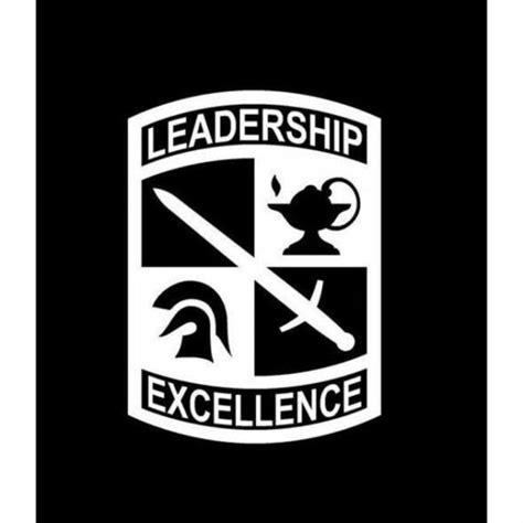 Army Rotc Leadership Excellence Military Window Decal Stickers Nicedecal