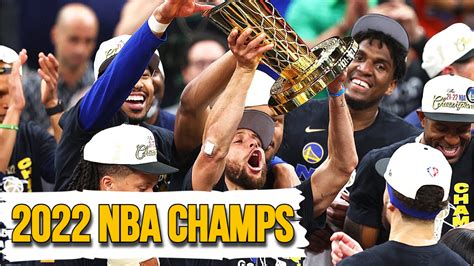 Golden State Warriors Crowned 2022 Nba Champions Steph Curry Wins 1st