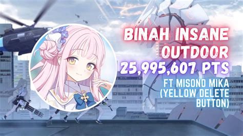 Blue Archive Binah Insane Outdoor Pts Youtube