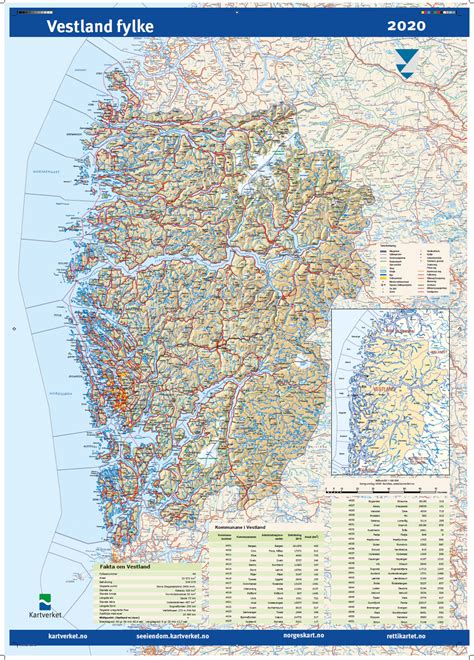 Fylkeskart Vestland Nautisk Fritid