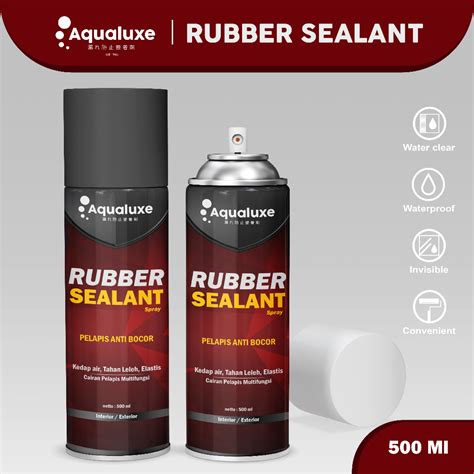 Jual Aqualuxe Rubber Sealant Pelapis Anti Bocor Waterproof Untuk Beton