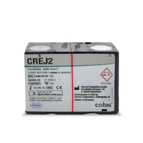 Creatinina ROCHE C311 C501 700 TEST CAT 4810716190 Drifa Sa De CV