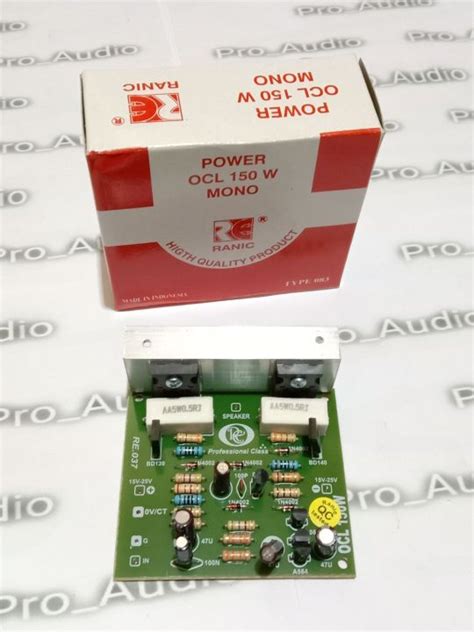 Kit Power Amplifier OCL 150W Mono Lazada Indonesia