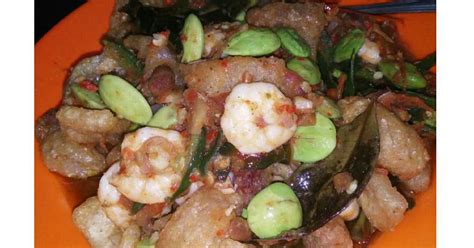 Resep Tauco Udang Pete Jangek Non Halal Enak Dan Mudah Cookpad