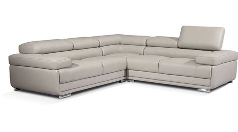 Elegant All Real Leather Sectional Columbus Georgia Esf 2119 Durrant