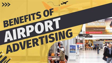 Benefits Of Airport Advertising For Your Business