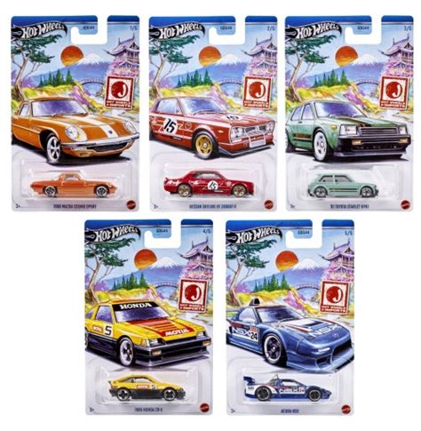 HOT WHEELS Themed J Import Series Zestaw Autek HRT Allegro Pl