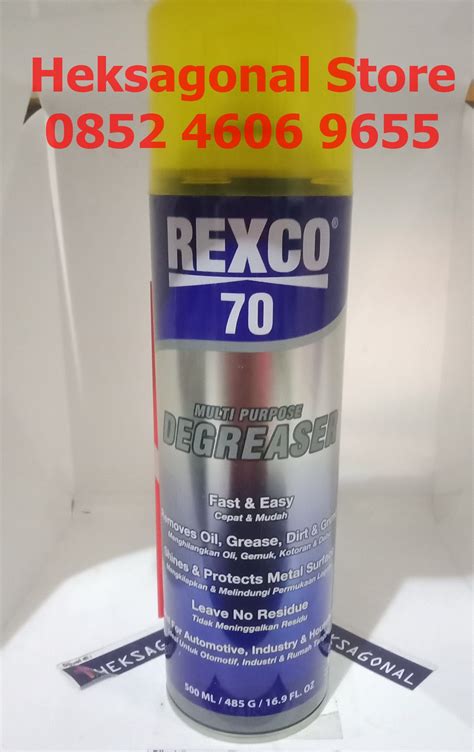 Jual Pembersih Mesin Grease Rexco Balikpapan Heksagonal