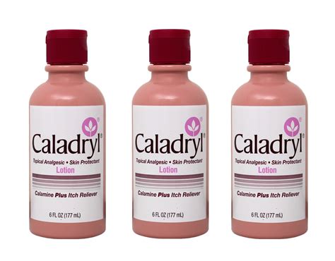 Pack Caladryl Skin Protectant Lotion Calamine Itch Reliever