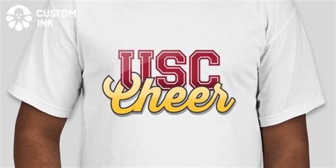 USC Cheer T-shirt Fundraiser Custom Ink Fundraising