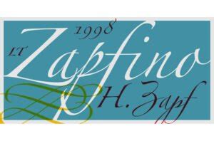 Zapfino Font - Creative Fonts