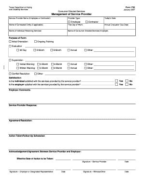 Fillable Online Texas Department Of Aging And Disability Services Form