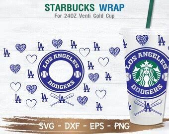 Baseball Starbucks Cup Svg Etsy