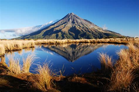 Landsat Image Gallery - Mount Taranaki’s Ring of Forest