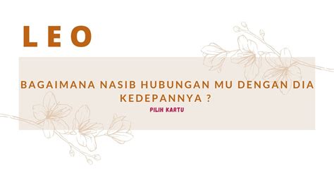 Leo Pilih Kartu Tarot Masa Depan Hubungan Mu Dan Dia Fun Reading