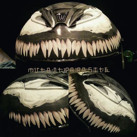 Venom Helmet - WIP1 by MutantParasiteX on DeviantArt