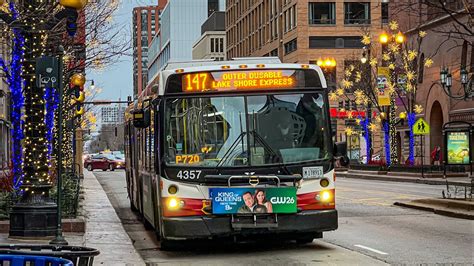 On Board Chicago Transit Authority New Flyer Industries D Lfr