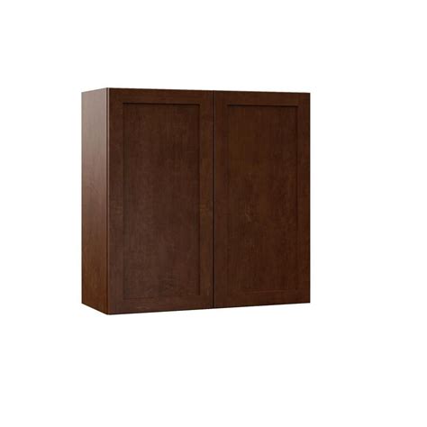 Hampton Bay Designer Series Soleste Assembled 30x30x12 In Wall Kitchen