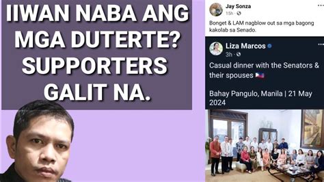 DUTERTE IIWAN NABA NG GRUPO ASAAN SI SEN IMEE SUPPORTERS NAGALIT NA