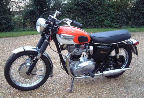 1967 Triumph Bonneville T120r Classic Motorcycle Pictures