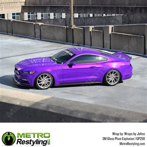 3M 1080 Gloss Plum Explosion Vinyl Wrap GP258 Vinyl Wrap Film