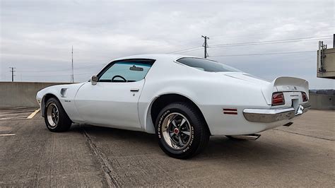 Polar White 1970 Pontiac Trans Am Is 70k Worth Of Muscle Well Done