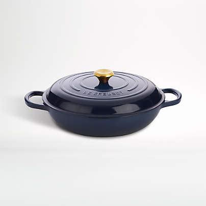 Le Creuset Signature Round Qt Graphite Grey Enameled Cast Iron