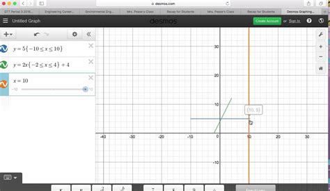 Restricting Domain And Range In Desmos On Vimeo