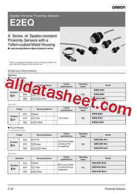 XS2F D421 GCO A Datasheet PDF Omron Electronics LLC