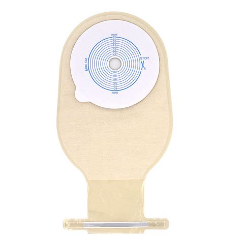 Ostomy Pouch Medical Adhesive Drainable Ostomy Bag With Clamp Colostomy