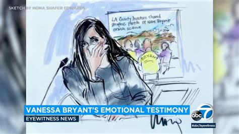 Kobe Bryant Photos Trial Vanessa Bryant Gives Emotional Testimony