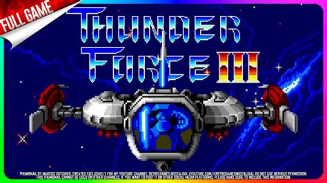 Thunder Force 3 [sega Genesis Longplay ‧ Us] Youtube