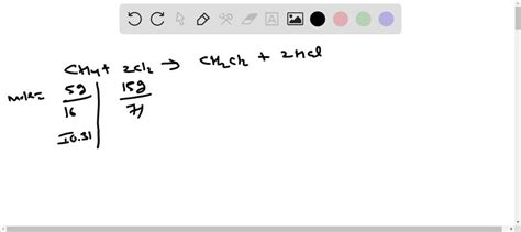 SOLVED: The solvent dichloromethane (CH2Cl2, molar ,mass 84.93 g/mol ...